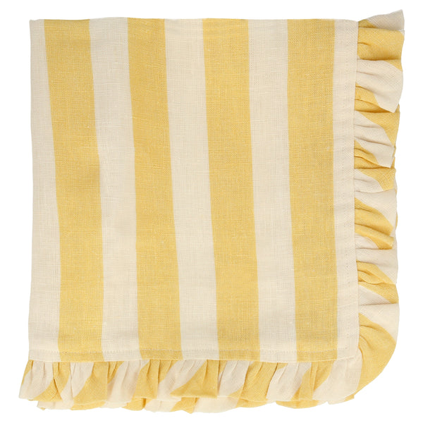 Stripe Ruffle Fabric Napkins Image7