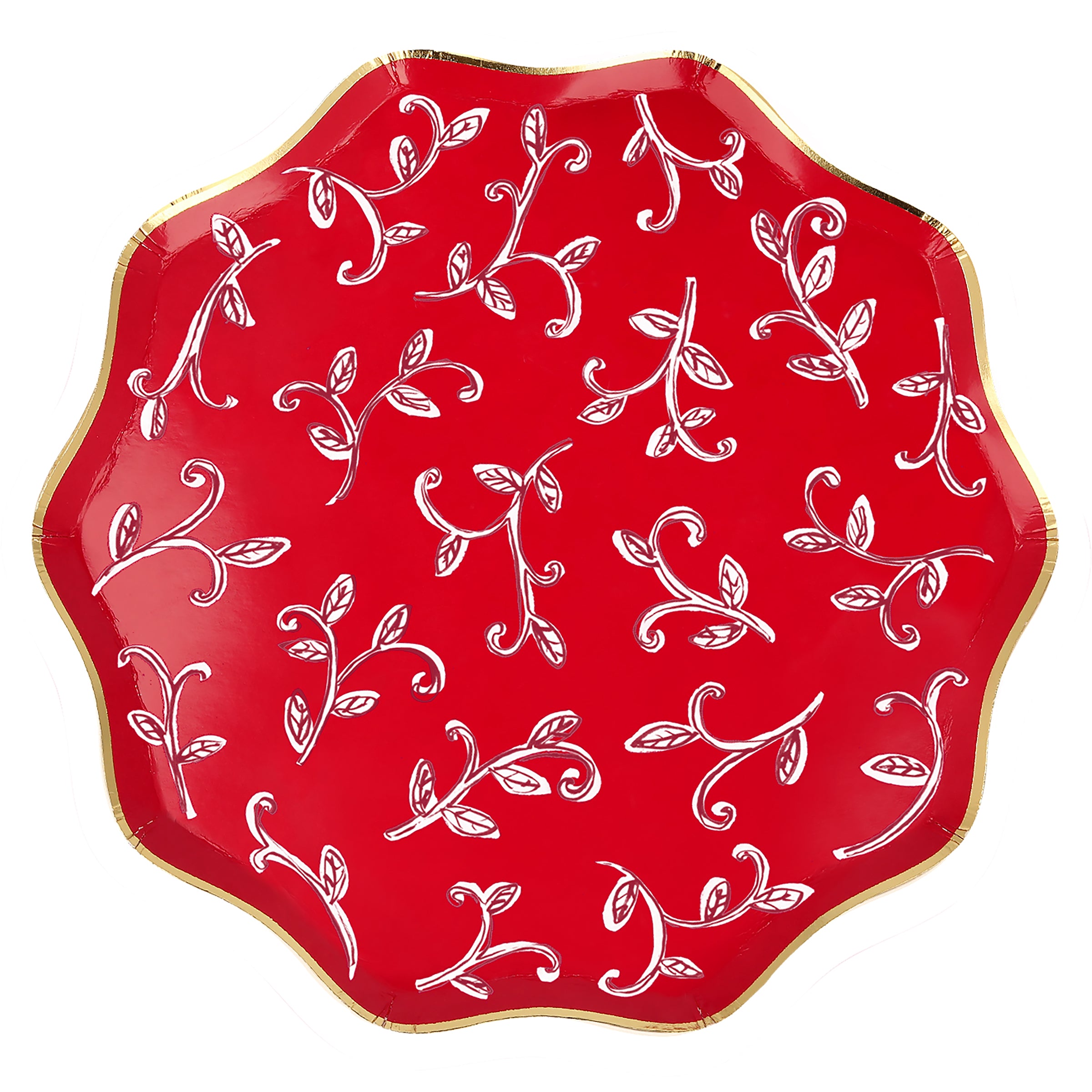 Vintage Christmas Paper Plates