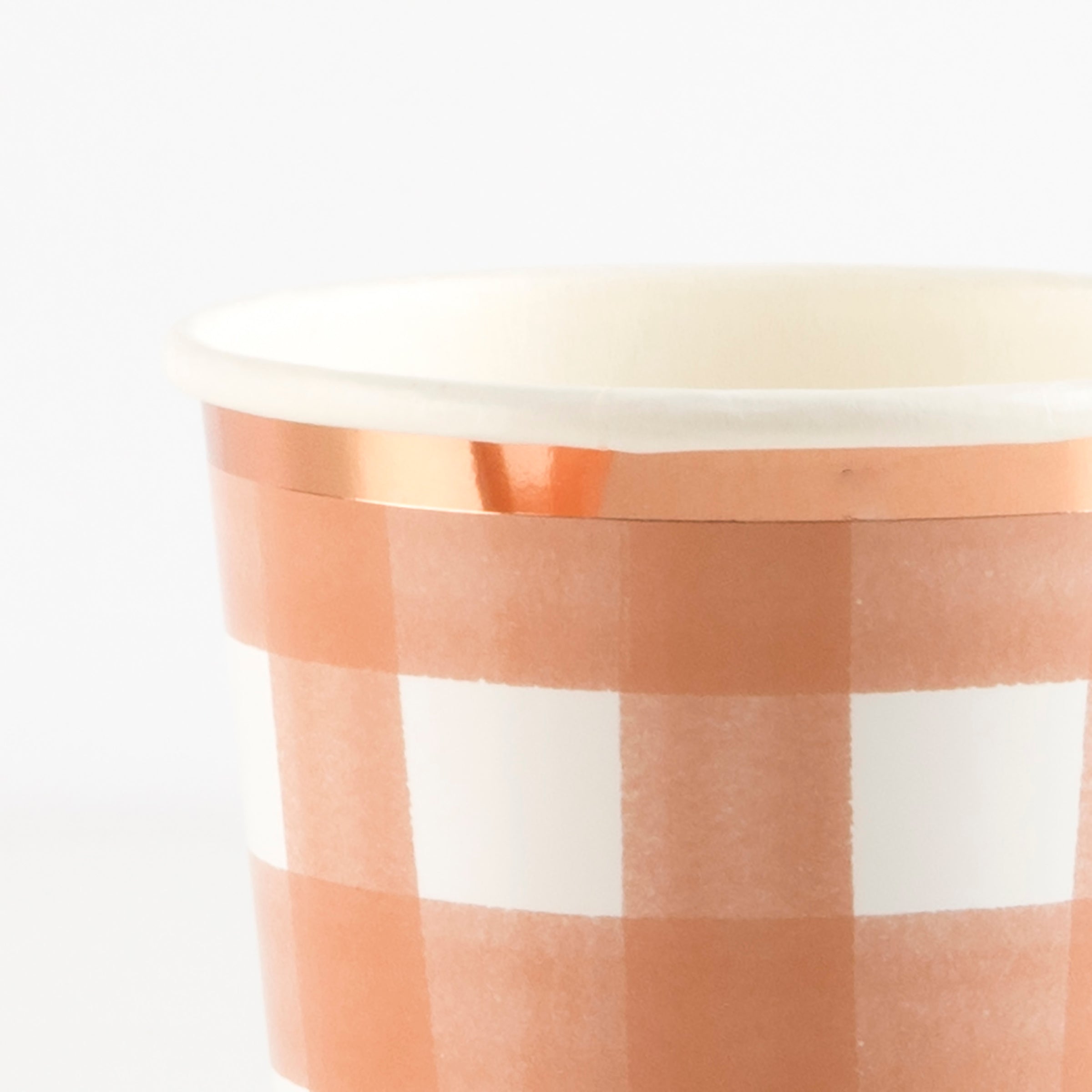 Orange Disposable Cups at