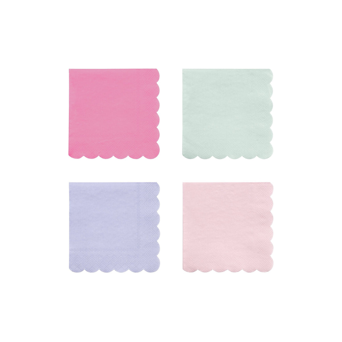 Small Multicolor Paper Napkins