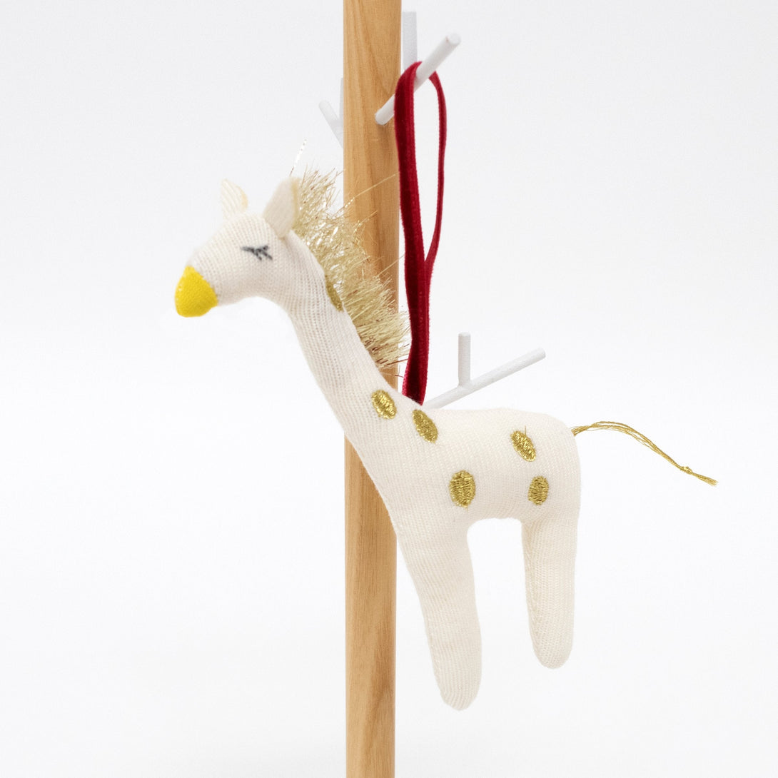 Our giraffe kids' Christmas decoration makes an excellent stocking filler.