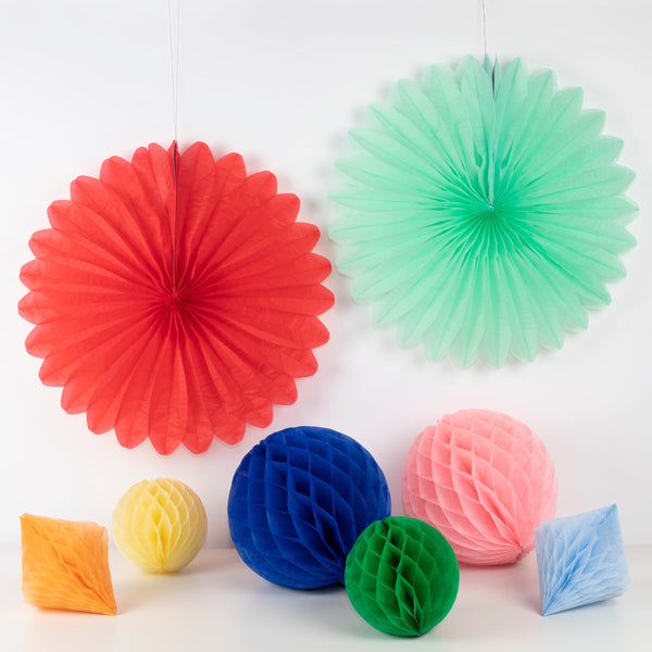 Rainbow Honeycomb Decoration Kit Image2