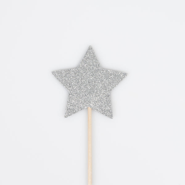 Our blue party hats, in the shape of a wizards hat, match perfectly with our wizard wands. Image4