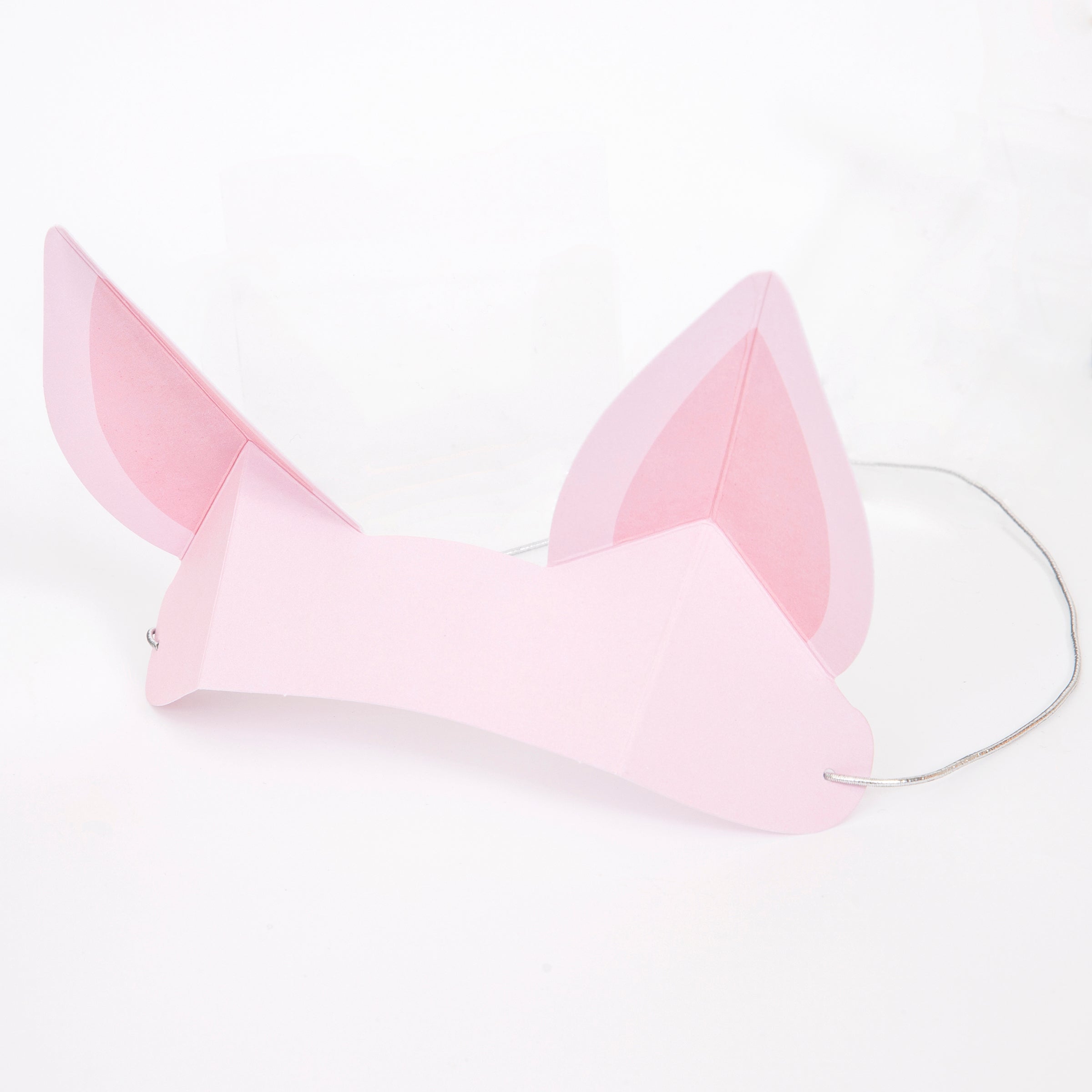 Kids will love to wear these paper party ears - cow, pig and sheep - at your farm party.