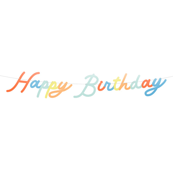 If you're looking for happy birthday decorations you'll love our bright paper garland. Image4