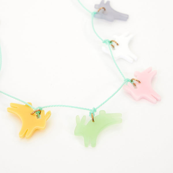 Leaping Bunny Necklace Image3