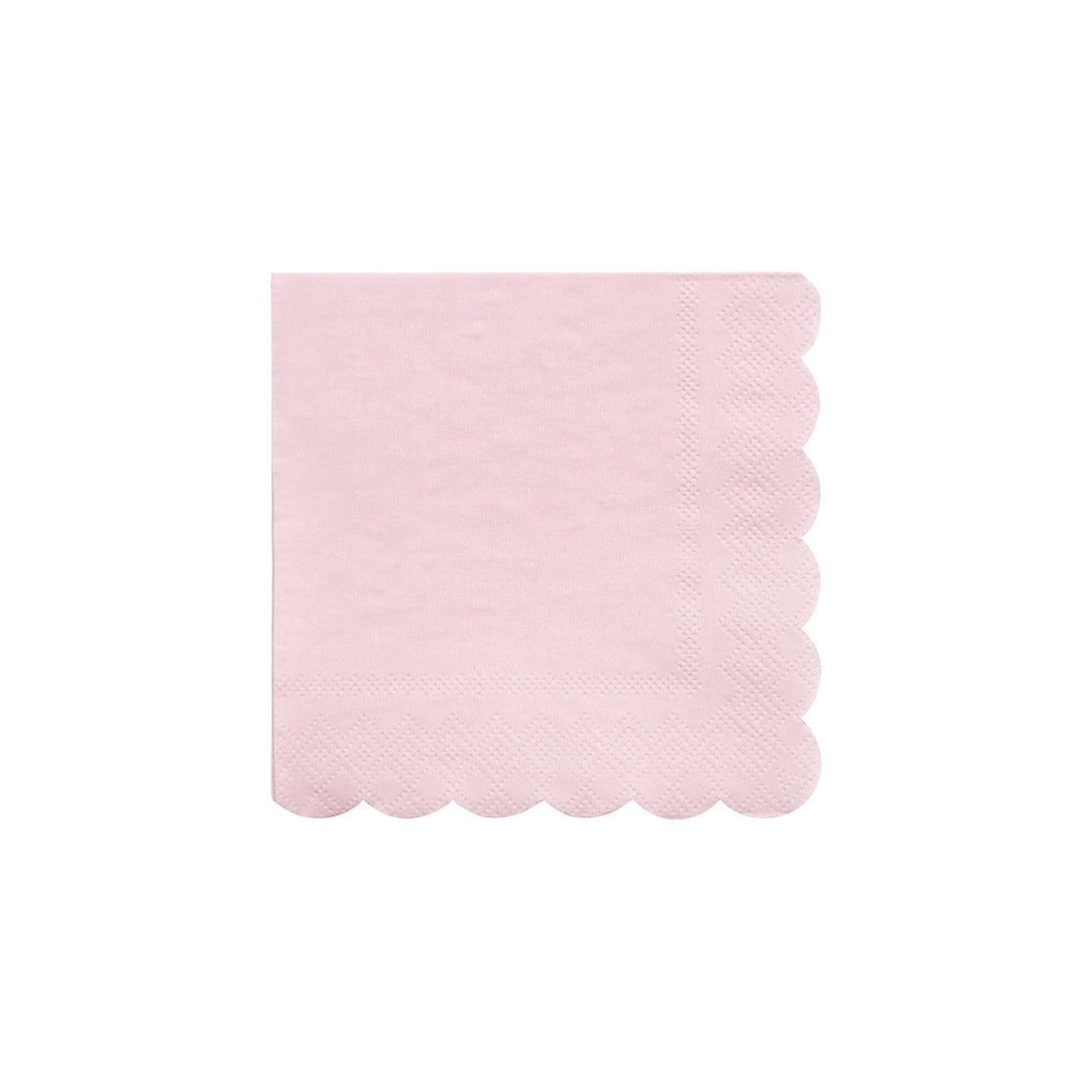Small Candy Pink Paper Napkins