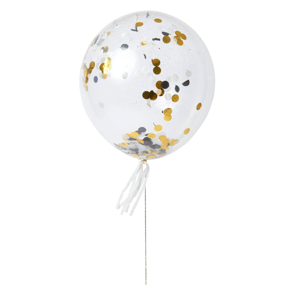 Metallic Confetti Balloon Kit