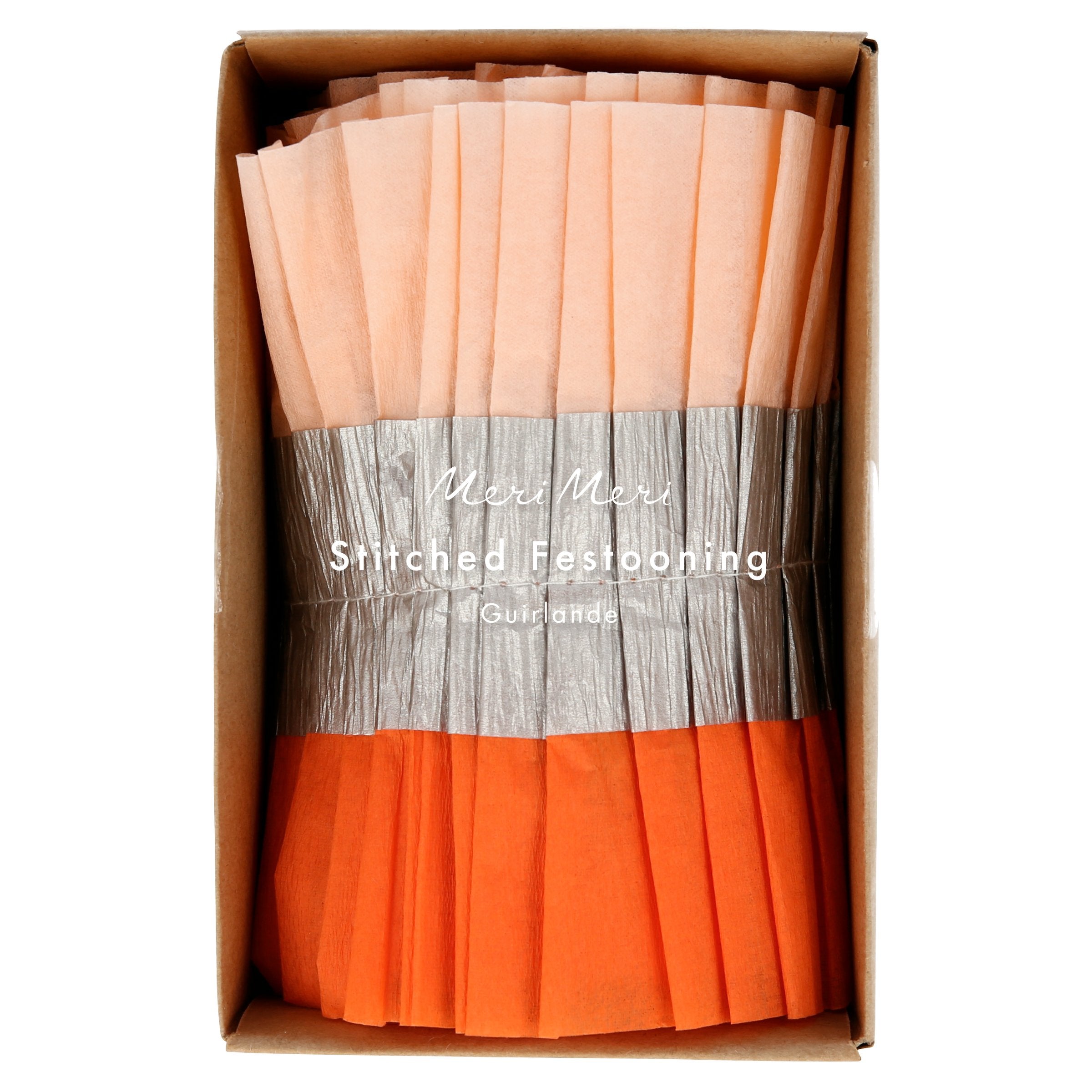 Our pastel party streamers are a stylish way to add color to your Halloween party decorations.