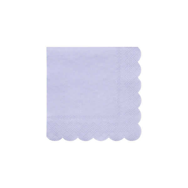Small Soft Lilac Paper Napkins