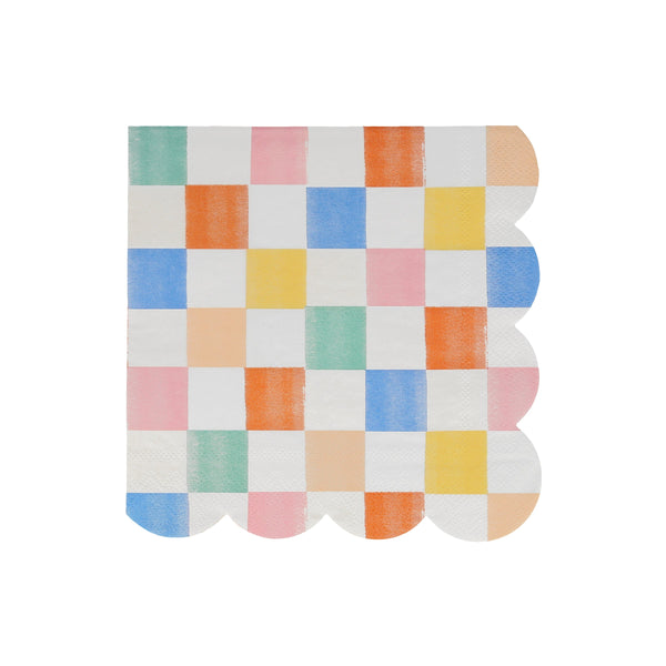 Our party napkins feature bright colors, perfect as party table decorations. Image4