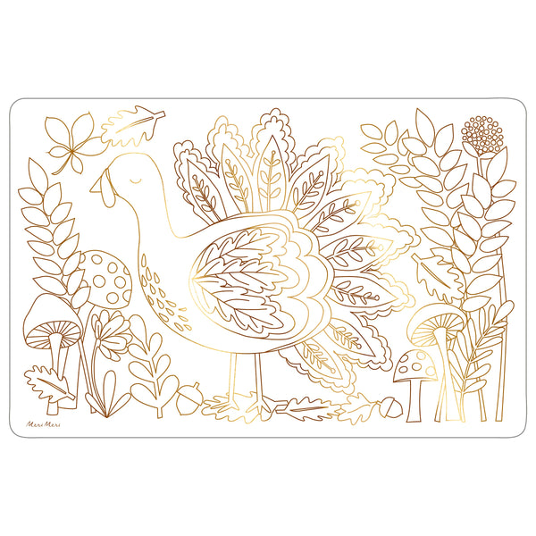 Our Thanksgiving placemats are perfect as Thanksgiving table decor. Image4
