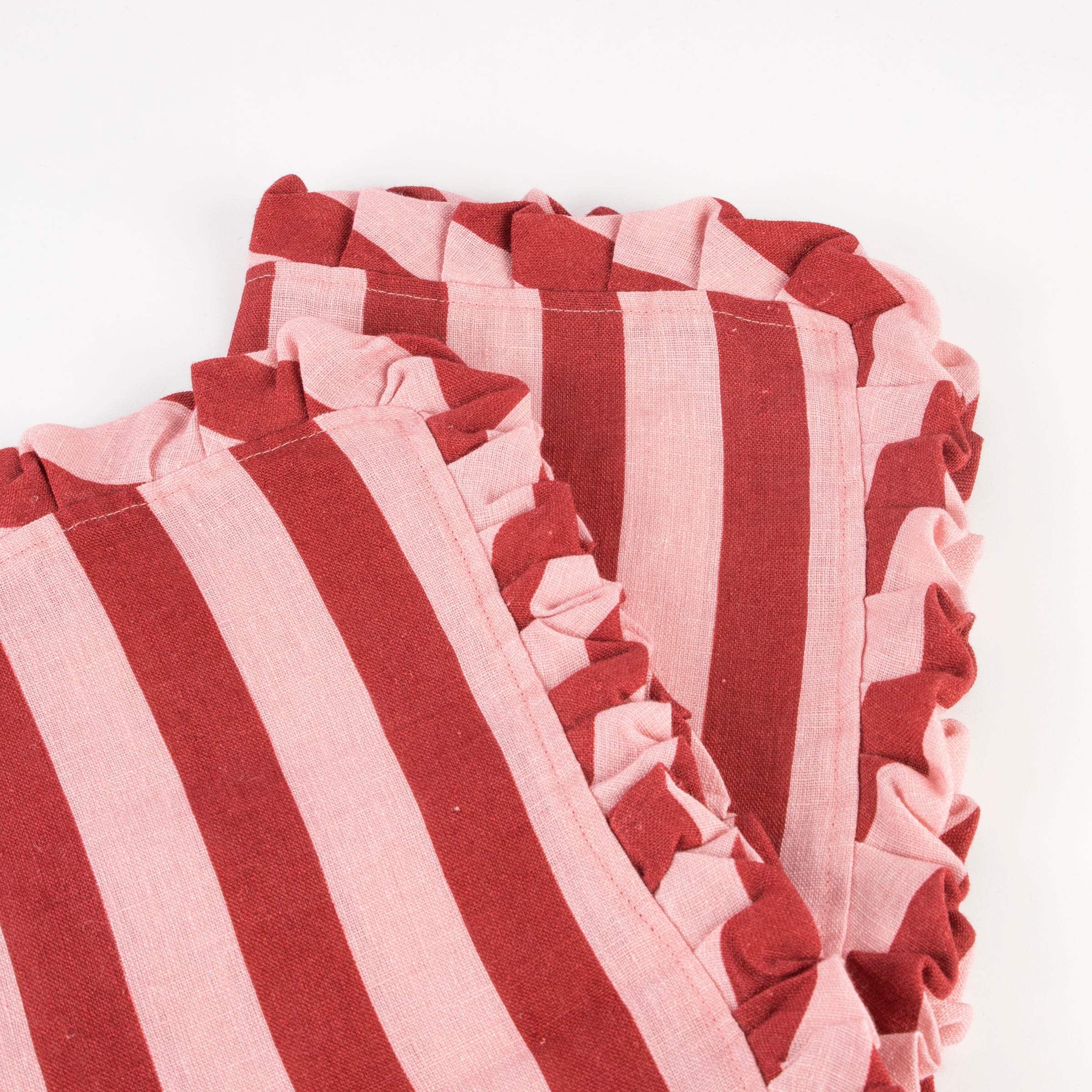 Red Linen Cloth Napkins, Bulk and Retail
