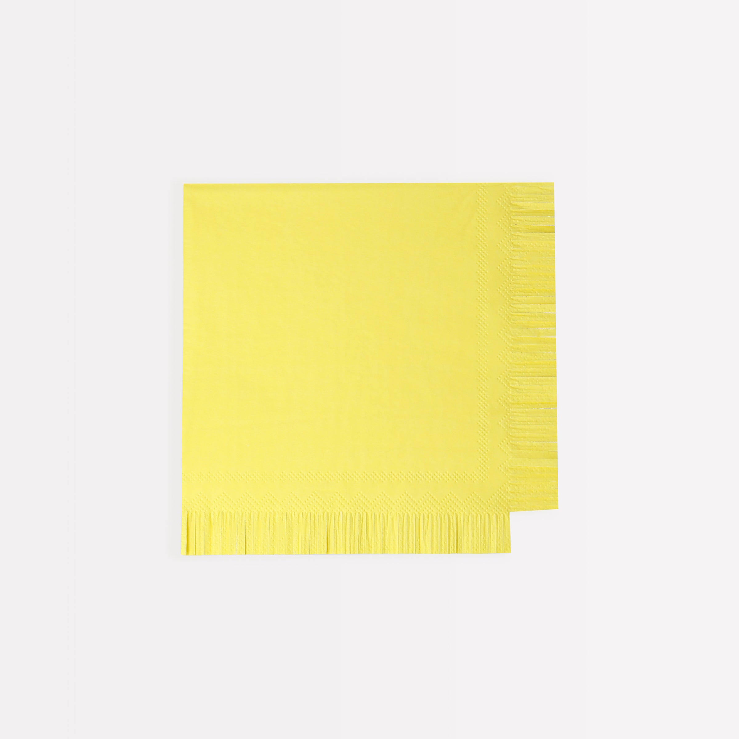 Our party napkins, in bright colors, are the ideal birthday napkins.