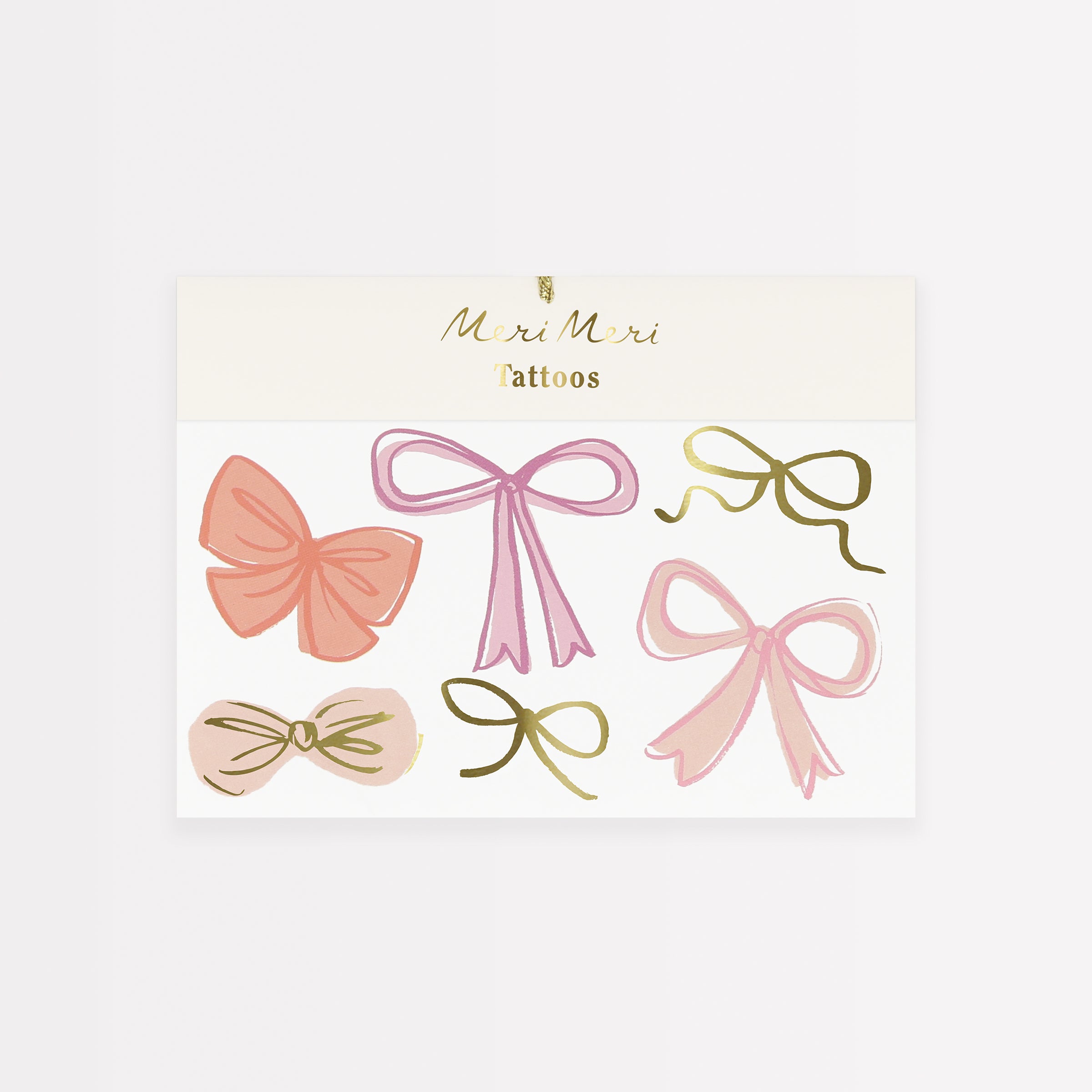 Our pink bow tattoos are wonderful kids temporary tattoos for a stylish party look.