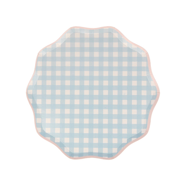 Our gingham plates come in four pastel shades, perfect for spring or summer parties. Image3