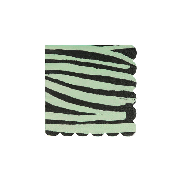 Our small paper napkins, with animal print designs, are ideal for a safari party. Image3