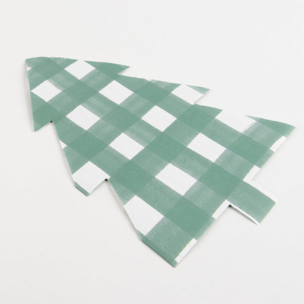 Don't forget to include our gorgeous gingham napkins in your Christmas party supplies. Image3
