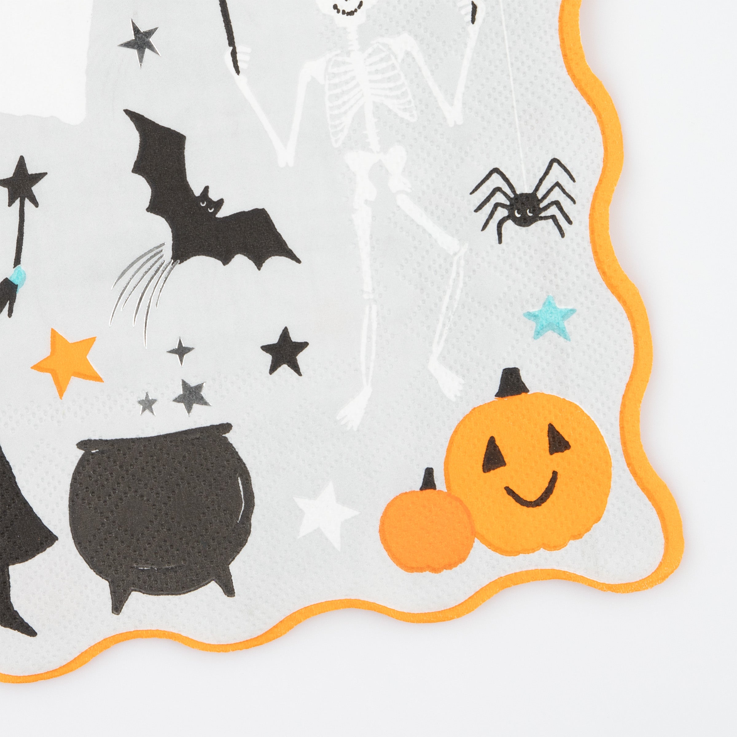 Our party napkins, with friendly Halloween characters, are great for Halloween party supplies for kids.