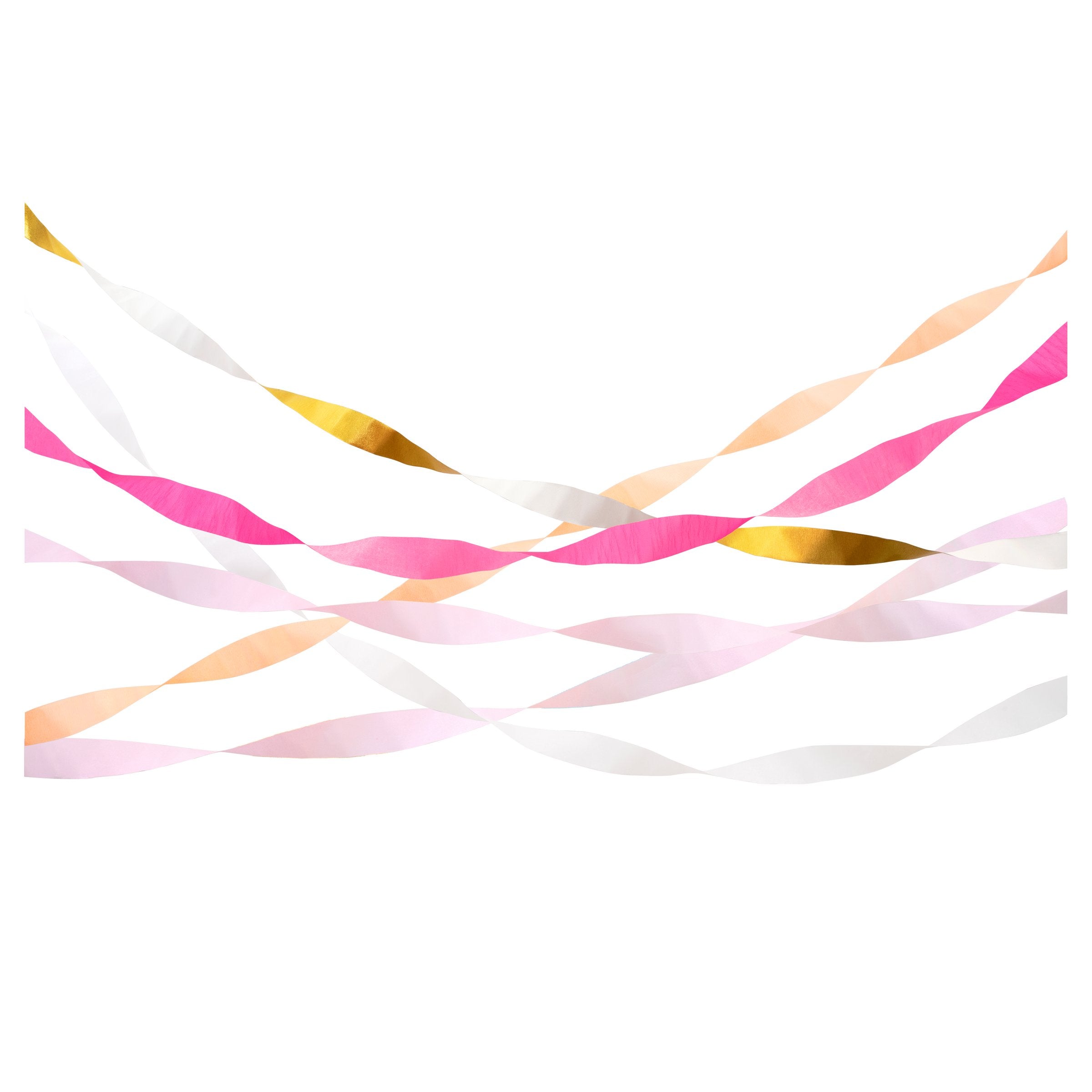Meri Meri - Pink Crepe Paper Streamers