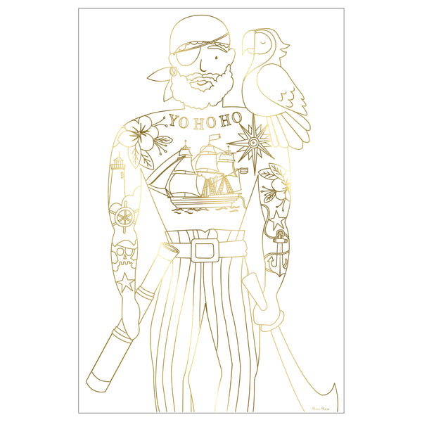 Pirate Coloring Posters Image5