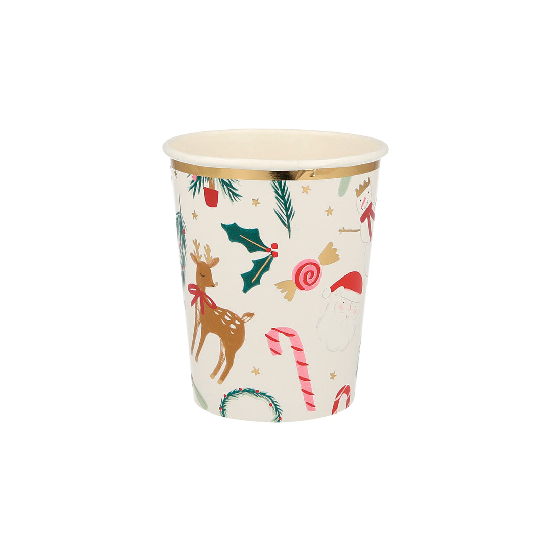 Festive Motif Cups