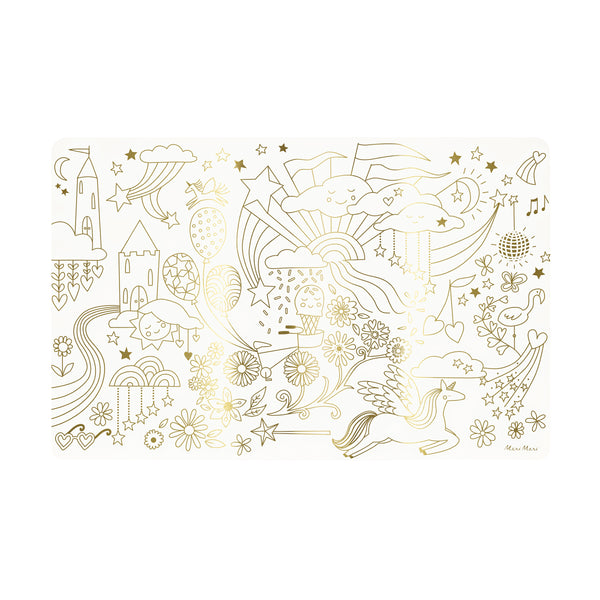 Coloring time is here, with out special kids placemats featuring happy illustrations. Image2