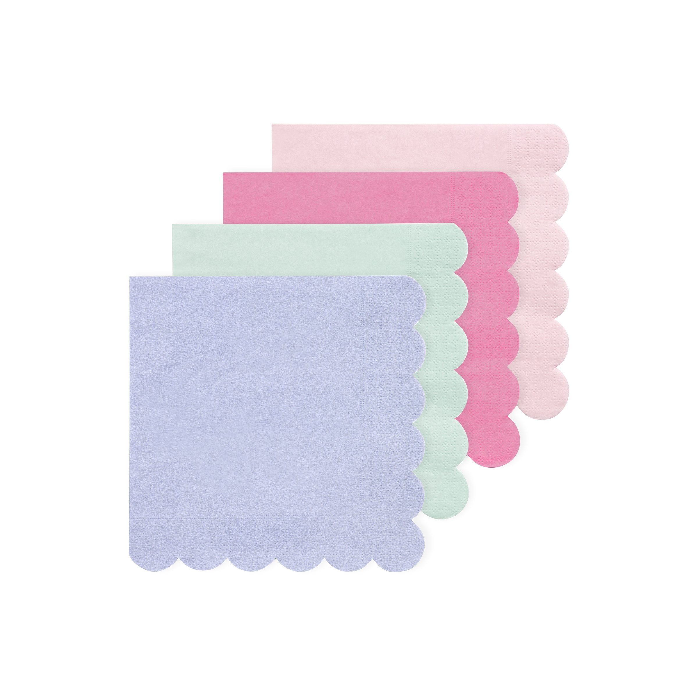 Small Multicolor Paper Napkins